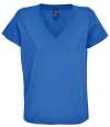 04766 Lds Regent V SOL'S Ladies Regent V Neck T-Shirt Royal Blue colour image